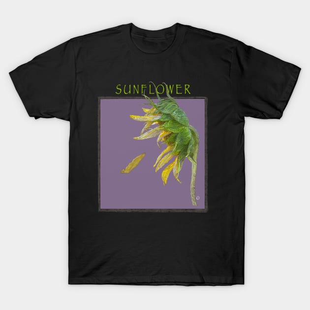 Sunflower (lavender) T-Shirt by The Orchard